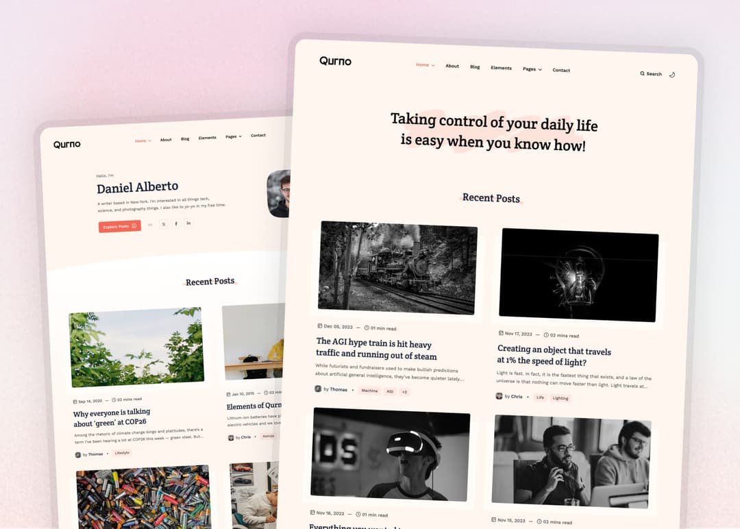 Aver - Astro Portfolio and Blog Theme