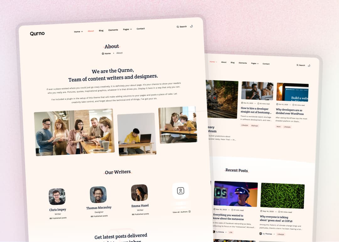 Aver - Astro Portfolio and Blog Theme