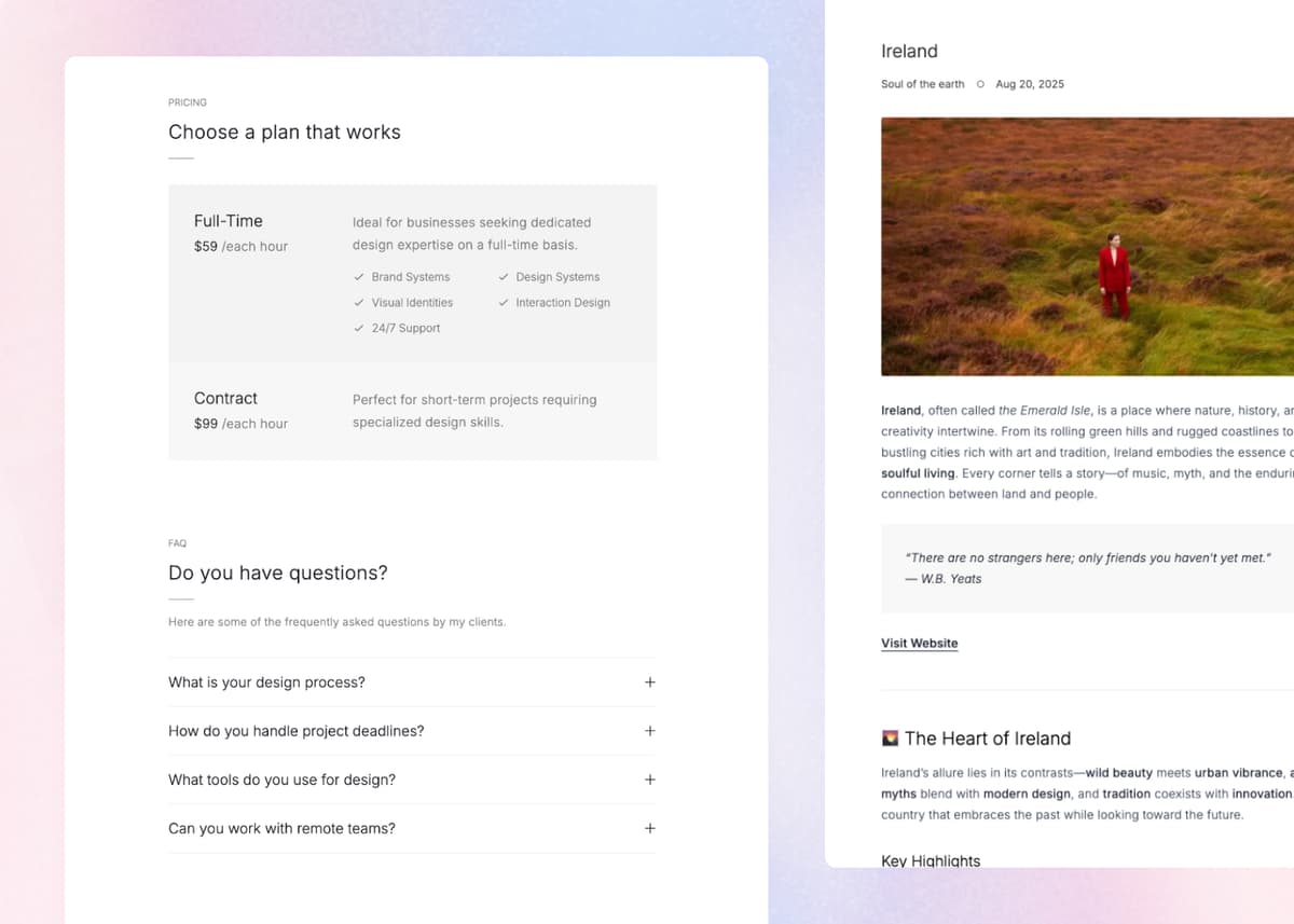 Twnty - Resume, CV and Blog Theme for Astro
